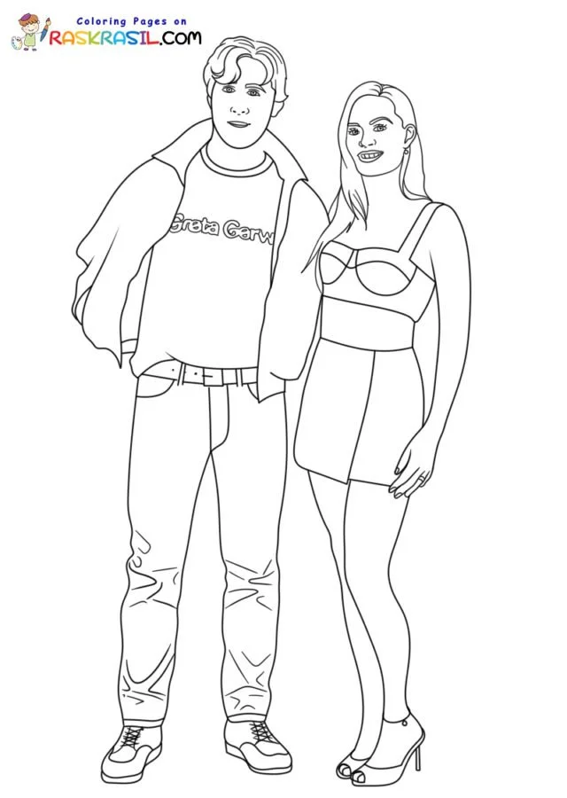 Barbie Movie Coloring Pages 8
