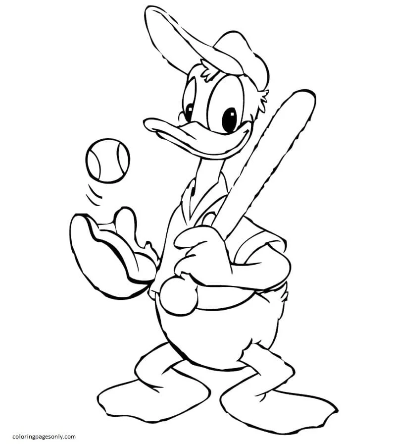 Beisbol Para Colorear 48