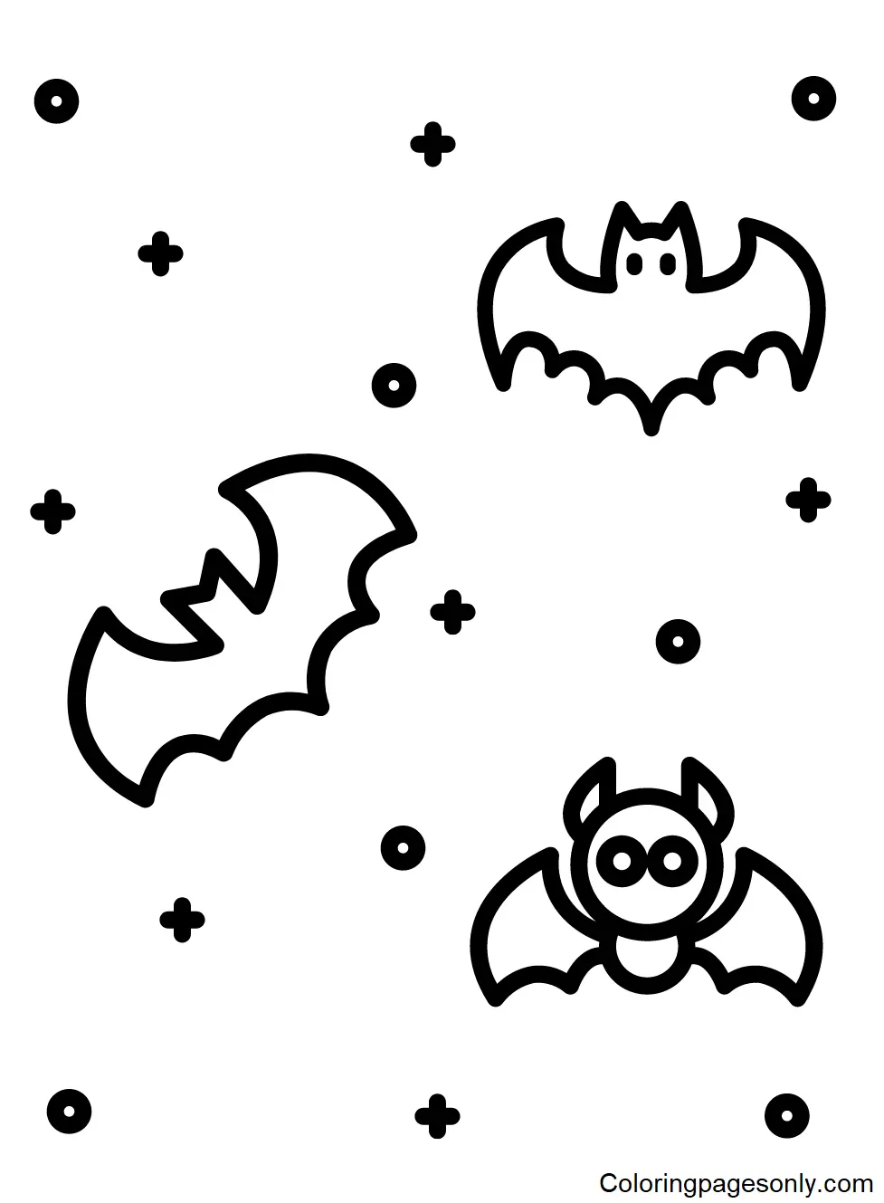 Fledermaus Ausmalbilder 12