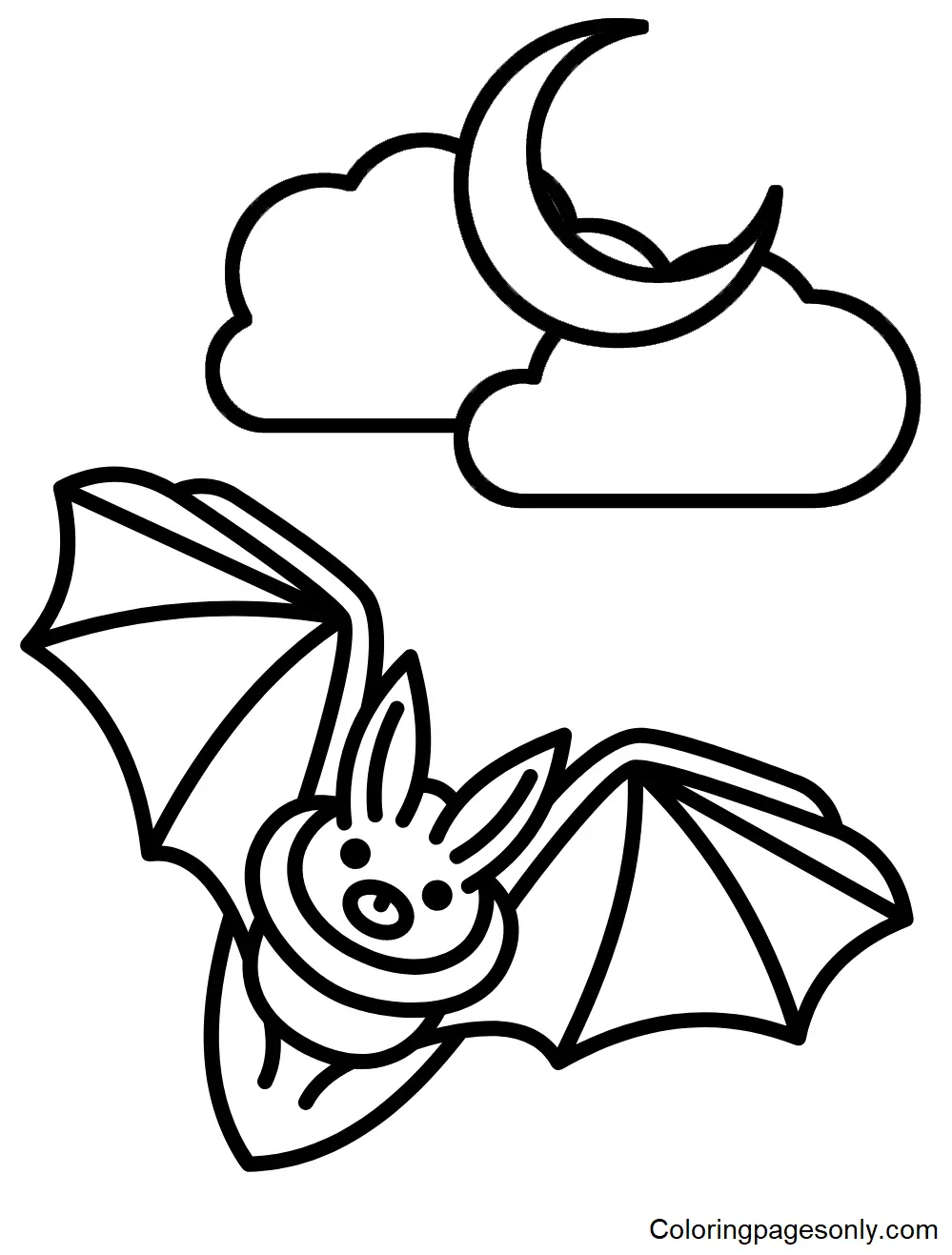 Fledermaus Ausmalbilder 19