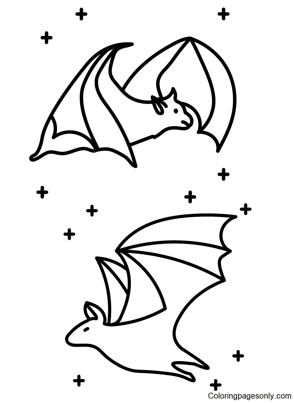 Fledermaus Ausmalbilder 20