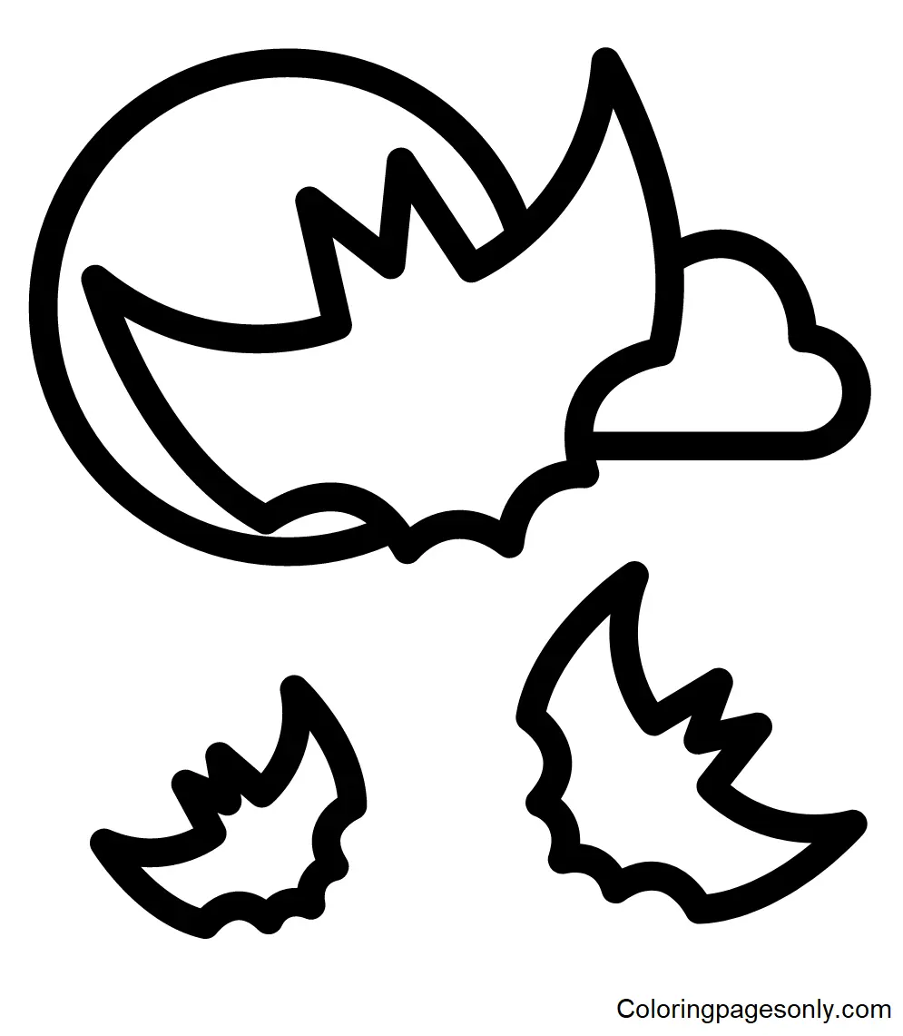 Fledermaus Ausmalbilder 25