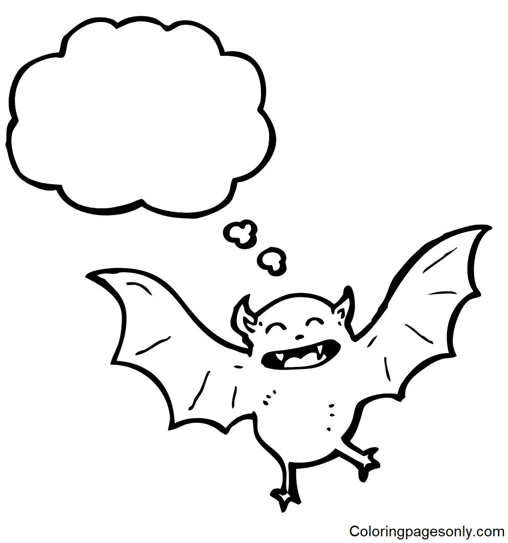 Fledermaus Ausmalbilder 26