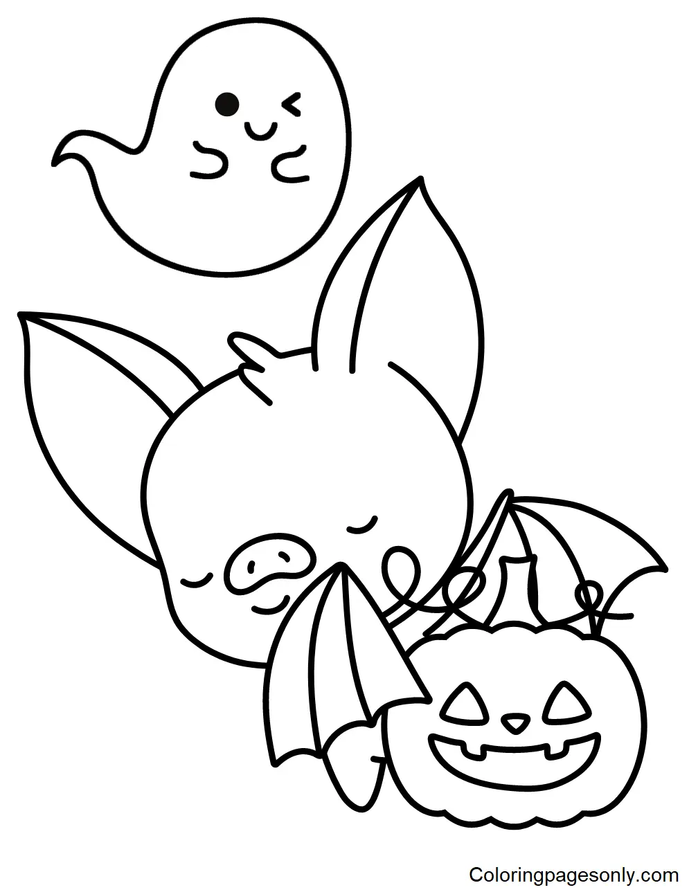 Fledermaus Ausmalbilder 27