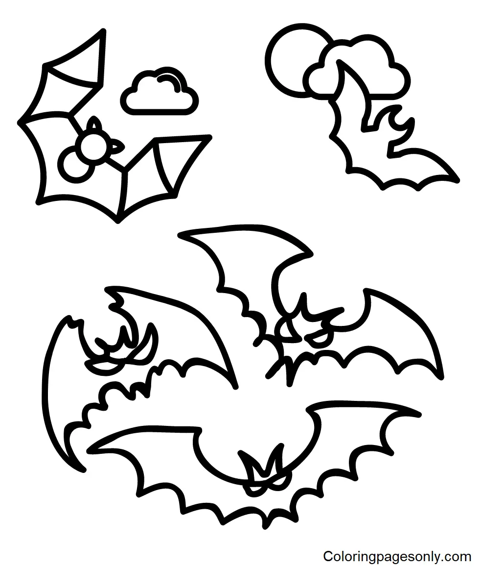 Fledermaus Ausmalbilder 31