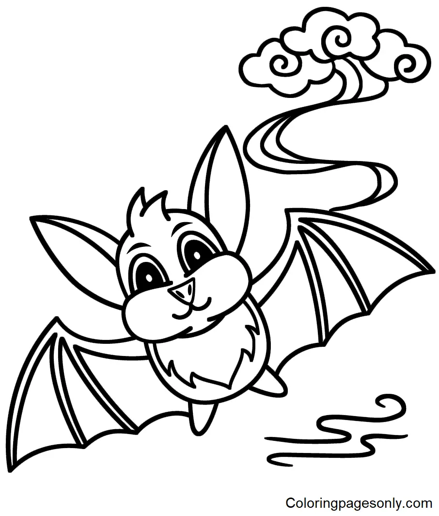 Fledermaus Ausmalbilder 5