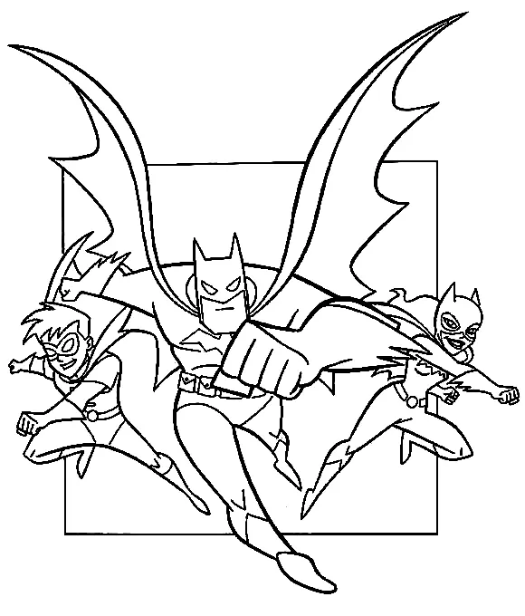 Batman Para Colorear 17