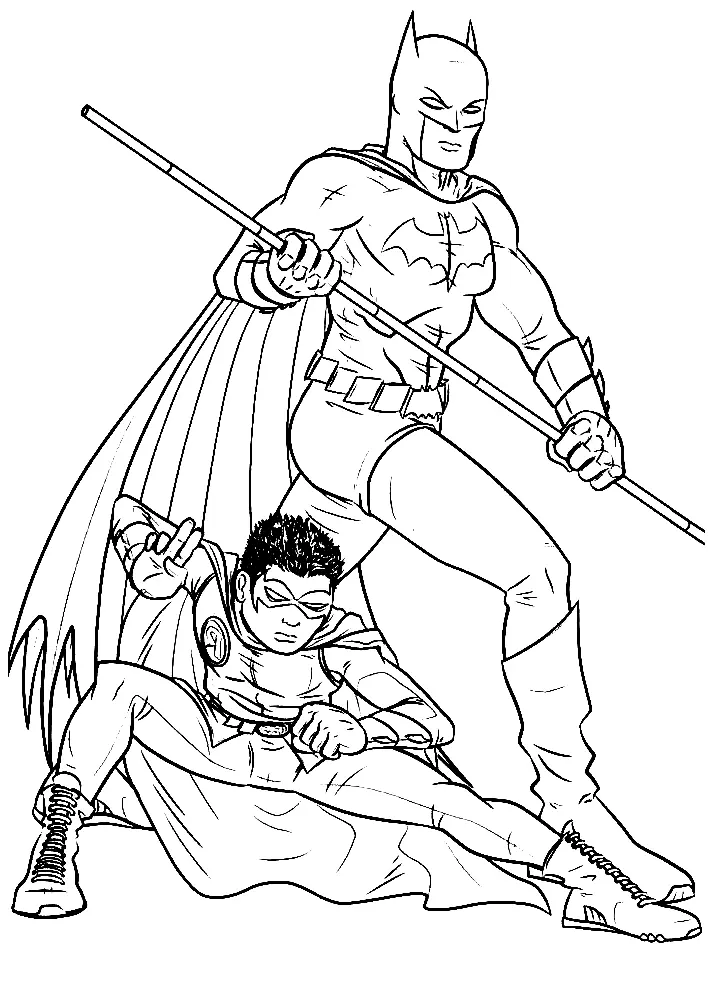 Batman Para Colorear 22