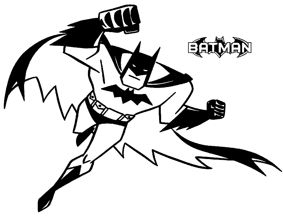 Batman Para Colorear 29