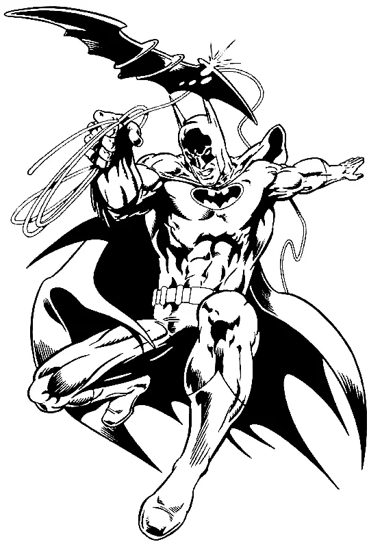 Batman Para Colorear 48
