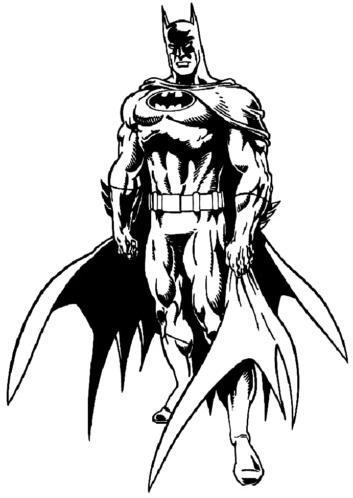 Desenhos de Batman Para Colorir 66