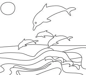 Desenhos de Bola de Praia Para Colorir 71