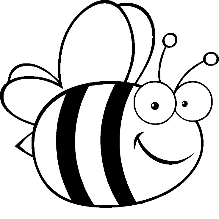Desenhos de Abelhas Para Colorir 11