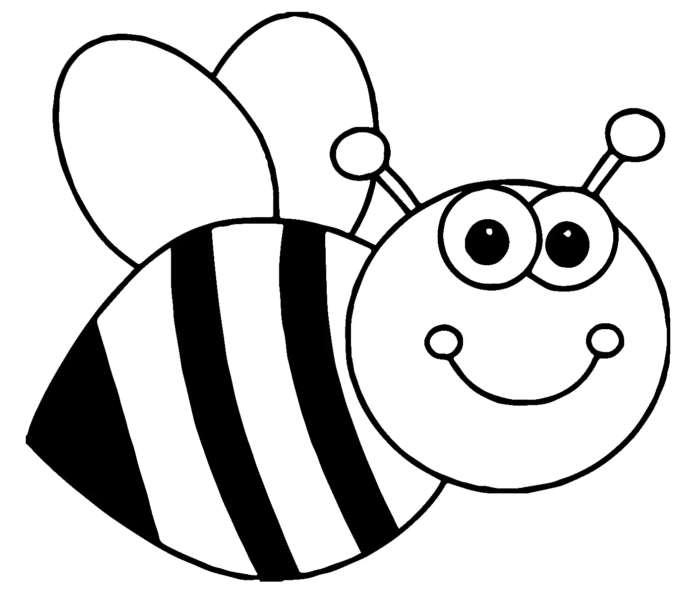 Desenhos de Abelhas Para Colorir 2