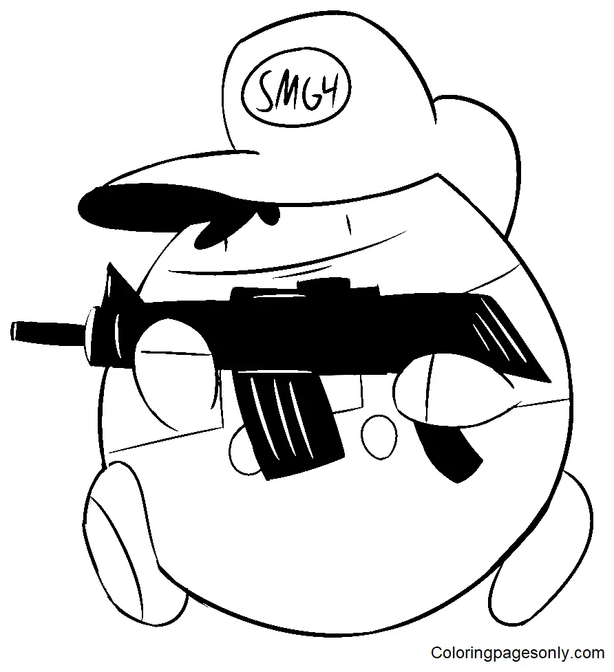 Beeg SMG4 Ausmalbilder 9