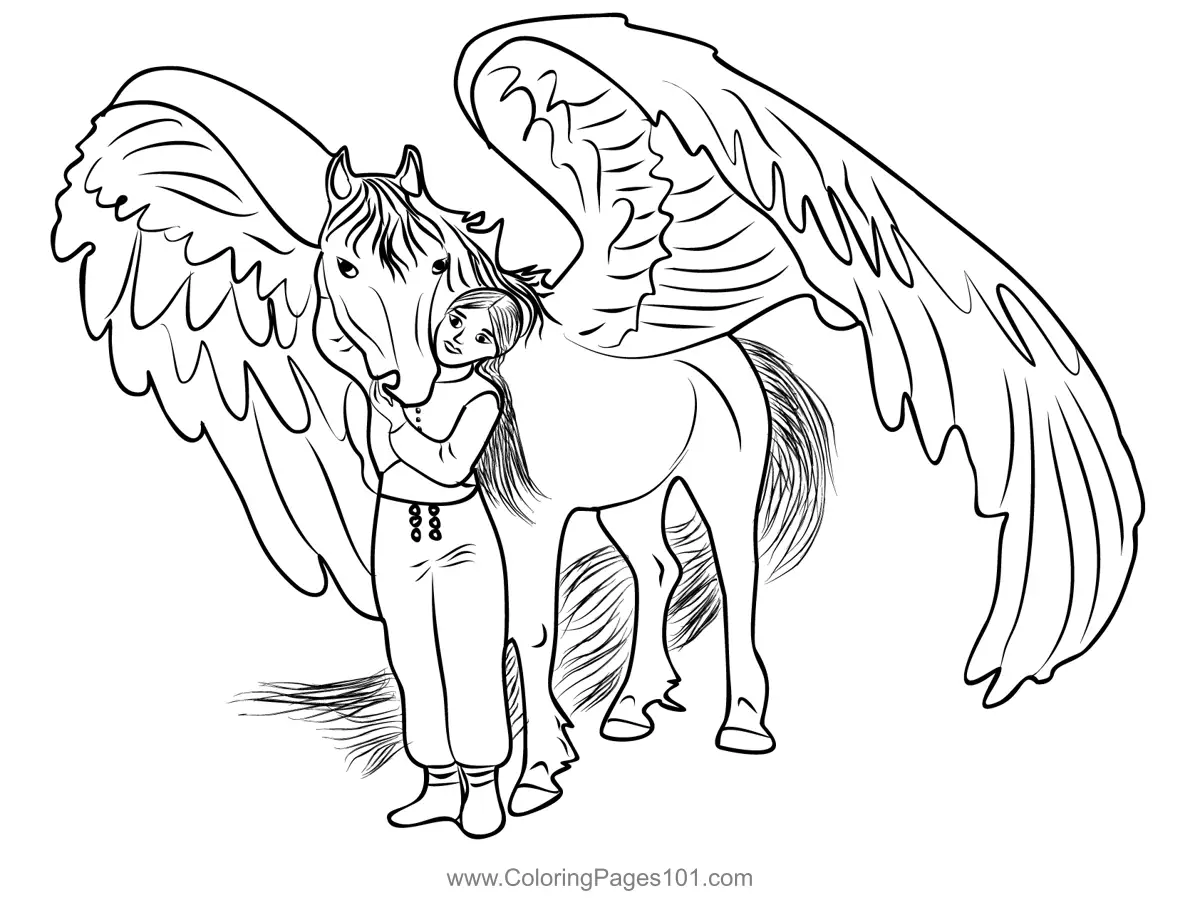 Bella Sara Para Colorear