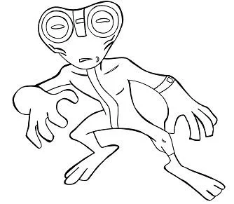 Ben 10 Para Colorear 20
