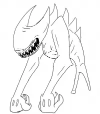 Bendy Coloring Pages 10