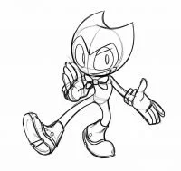 Bendy Coloring Pages 11