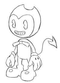 Bendy Coloring Pages 17