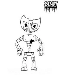 Bendy Coloring Pages 18