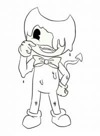 Bendy Coloring Pages 19
