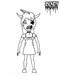 Bendy Coloring Pages 20