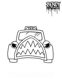 Bendy Coloring Pages 21