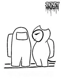 Bendy Coloring Pages 33
