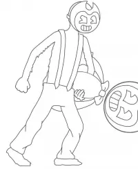 Bendy Coloring Pages 36