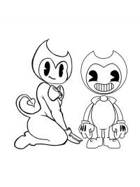 Bendy Coloring Pages 42