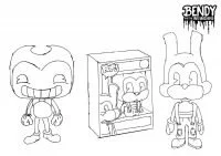 Bendy Coloring Pages 49
