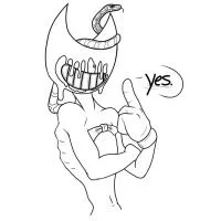 Bendy Coloring Pages 7