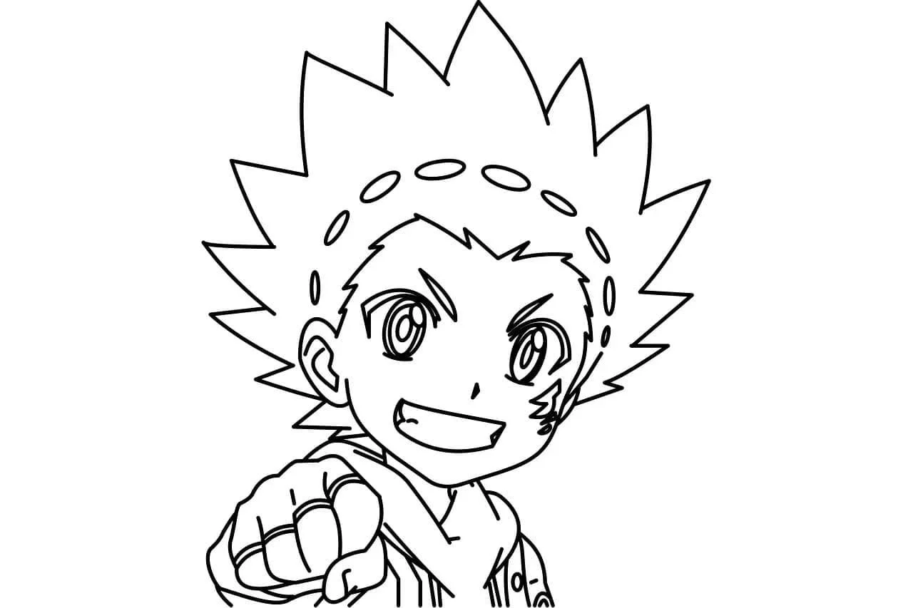 Beyblade Coloring Pages 24