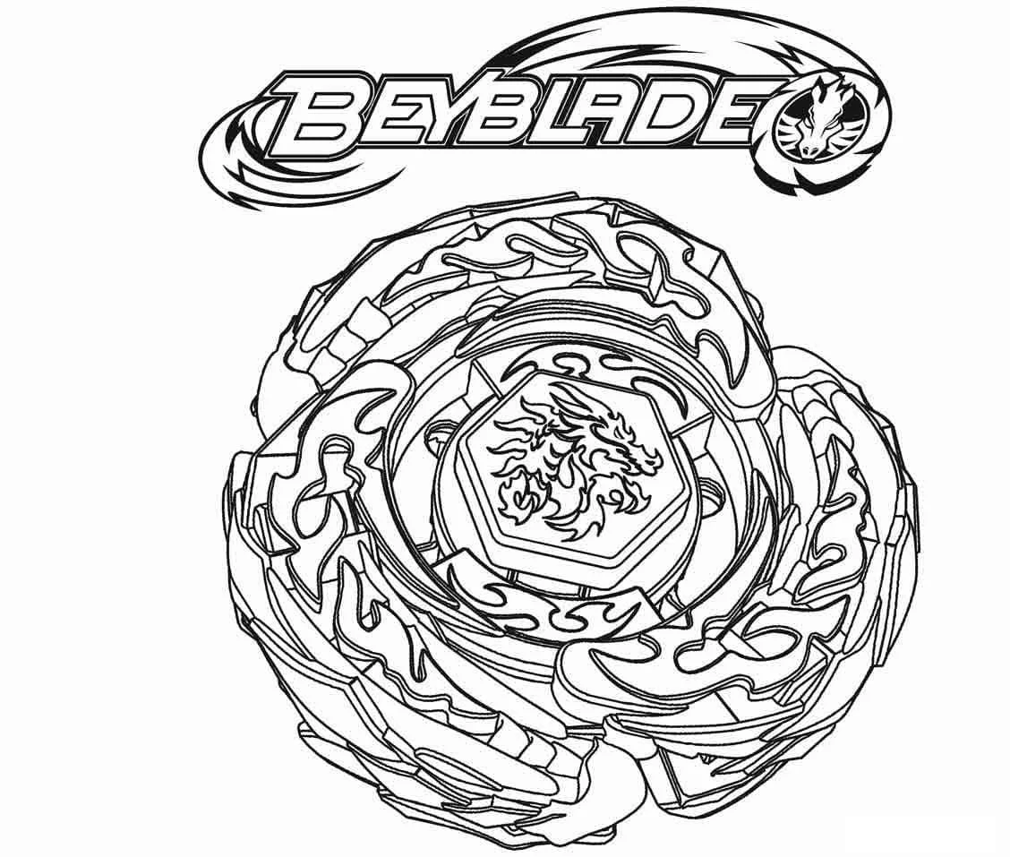 Beyblade Ausmalbilder 3