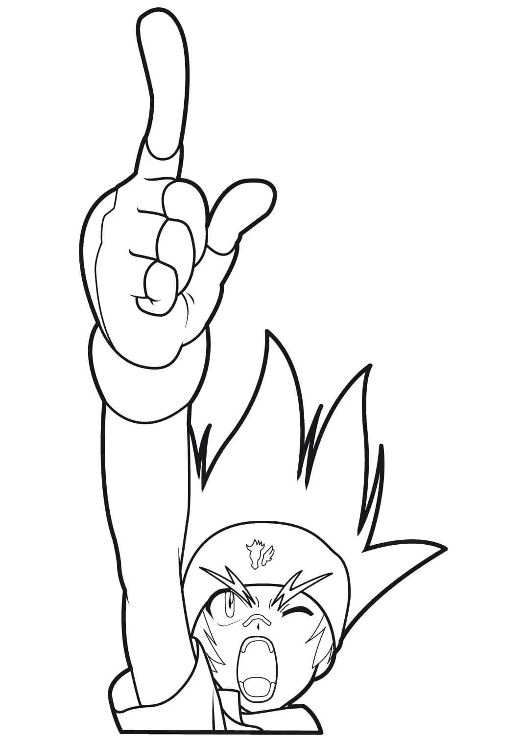 Beyblade Ausmalbilder 58