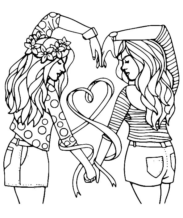 BFF Ausmalbilder 1