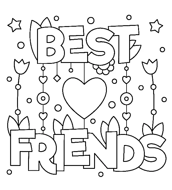 BFF Ausmalbilder 14