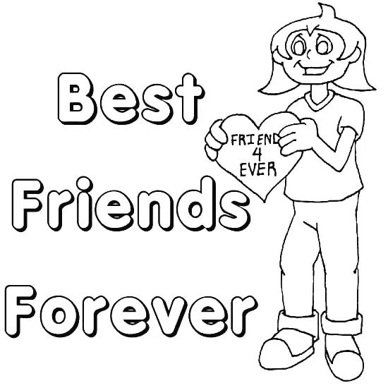 BFF Ausmalbilder 33