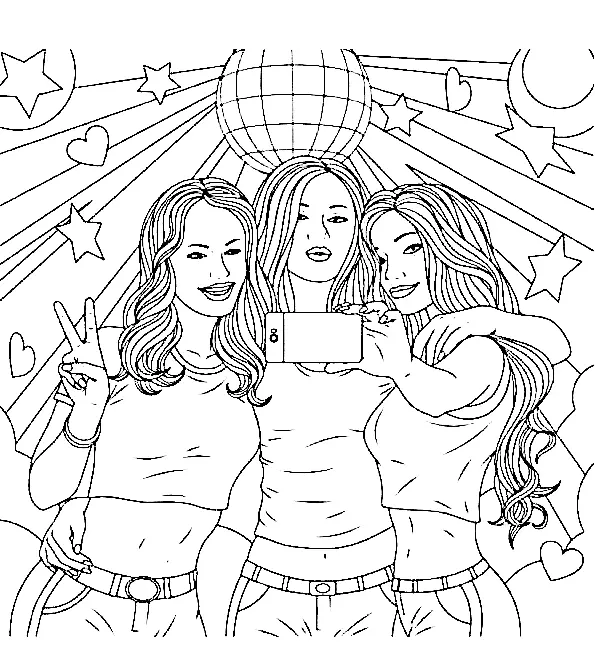 BFF Ausmalbilder 7