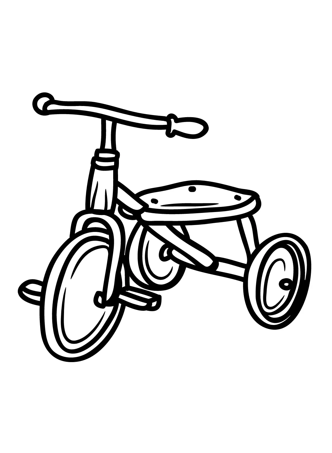Bicycle Coloring Pages