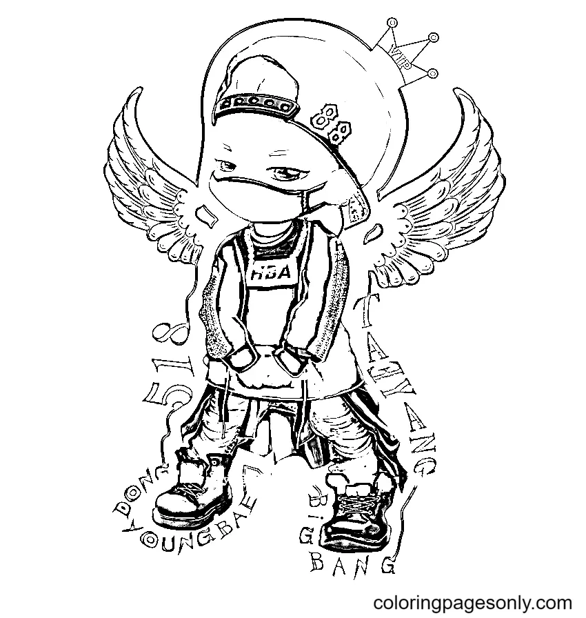 Big Bang Coloring Pages