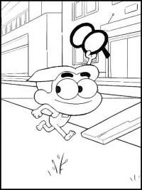 Big City Greens Coloring Pages 45