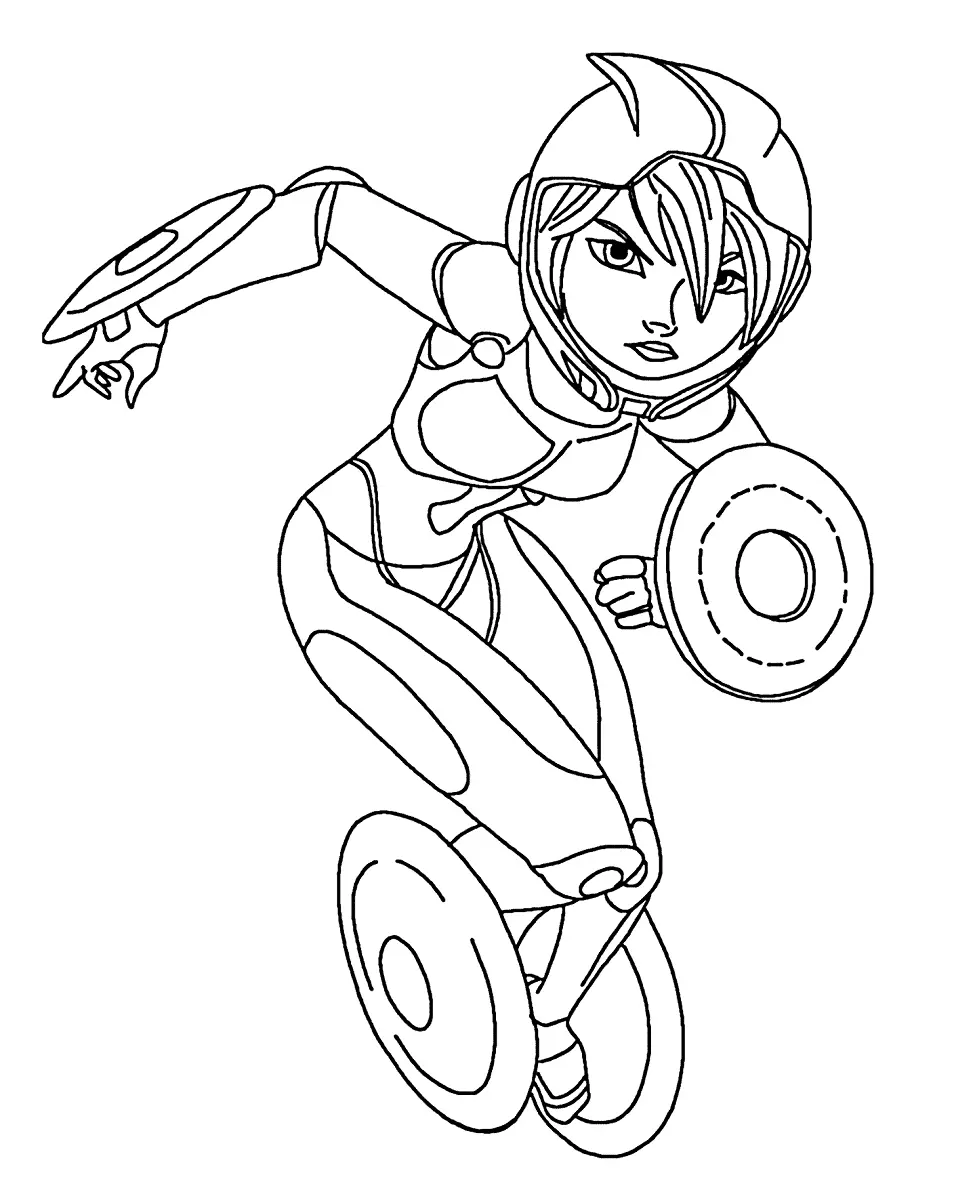 Big Hero 6 Coloring Pages 27