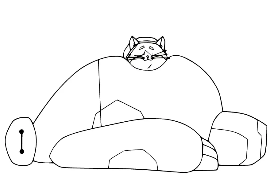 Big Hero 6 Coloring Pages 48