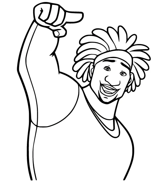 Big Hero 6 Coloring Pages 49