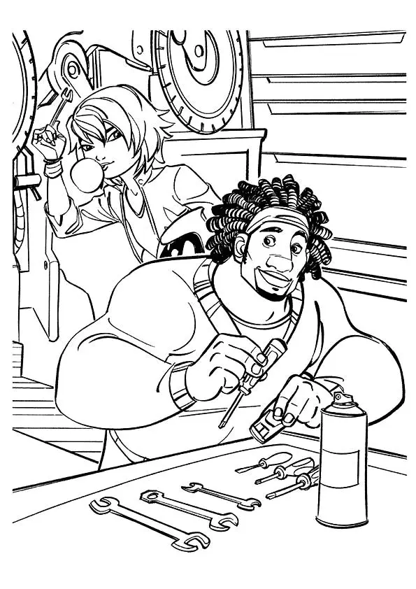 Big Hero 6 Coloring Pages 57