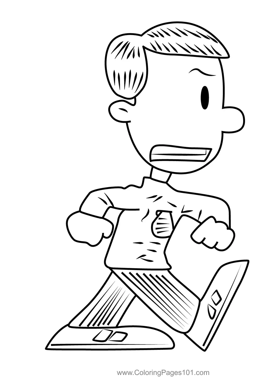 Big Nate para colorir 3