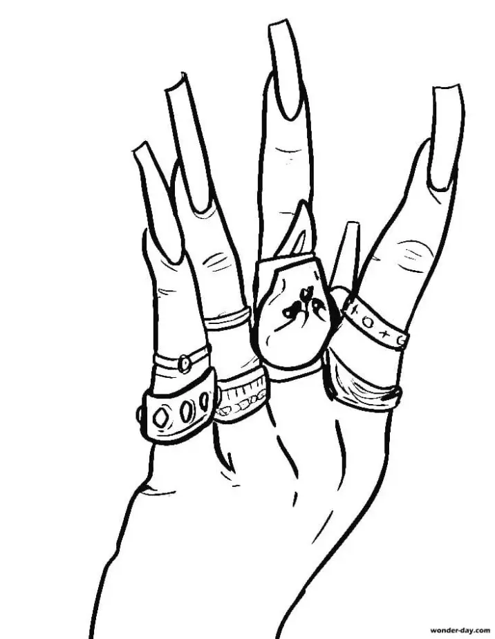 Billie Eilish Coloring Pages 12