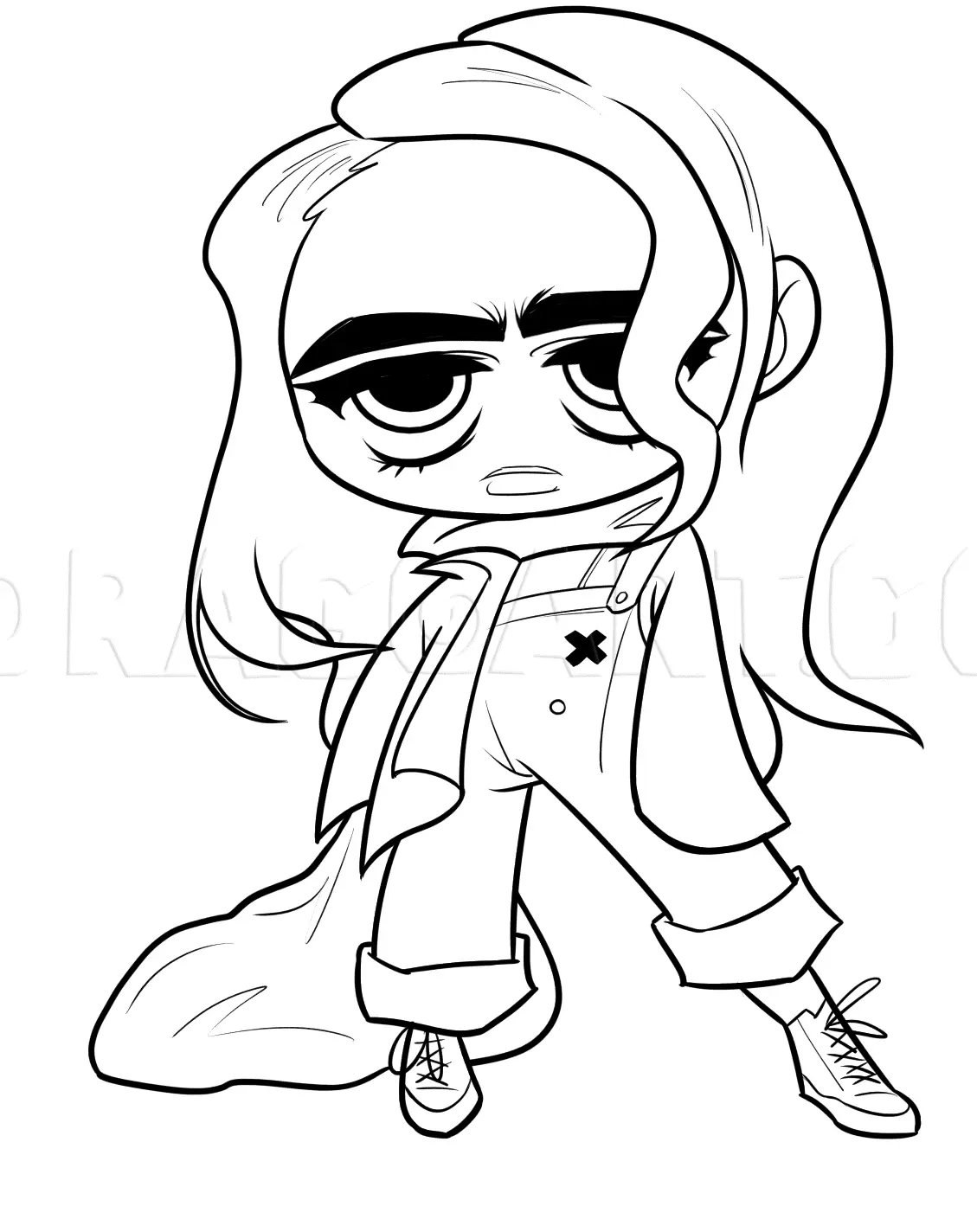 Billie Eilish Coloring Pages 55